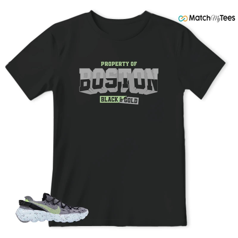 NIKE SPACE HIPPIE 04 GREY VOLT (WOMEN'S) SNEAKER Matching Tees t-shirt