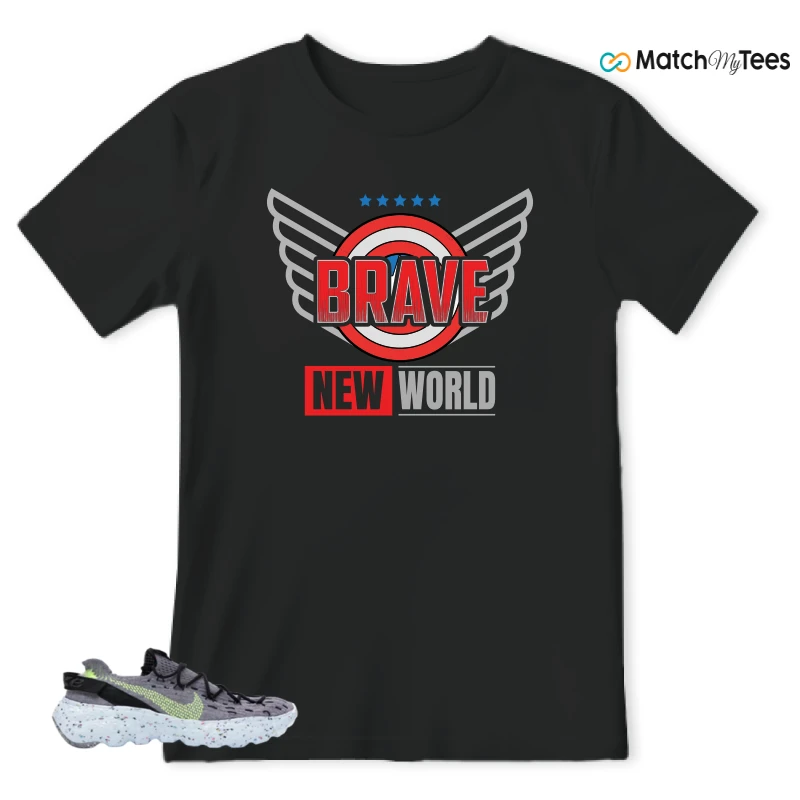 NIKE SPACE HIPPIE 04 GREY VOLT (WOMEN'S) SNEAKER Matching Tees t-shirt