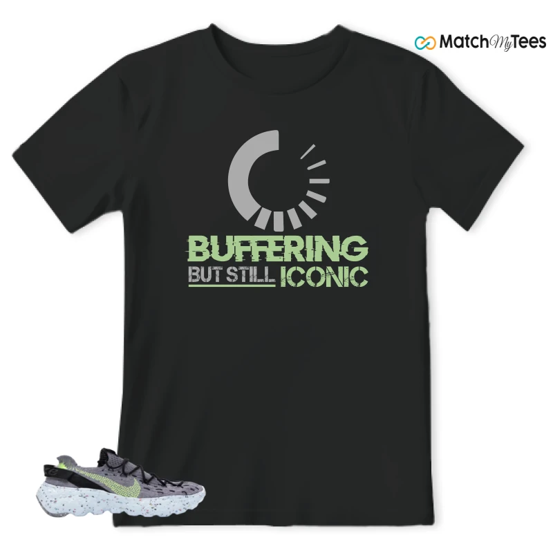 NIKE SPACE HIPPIE 04 GREY VOLT (WOMEN'S) SNEAKER Matching Tees t-shirt