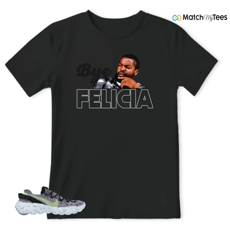 NIKE SPACE HIPPIE 04 GREY VOLT (WOMEN'S) SNEAKER Matching Tees t-shirt