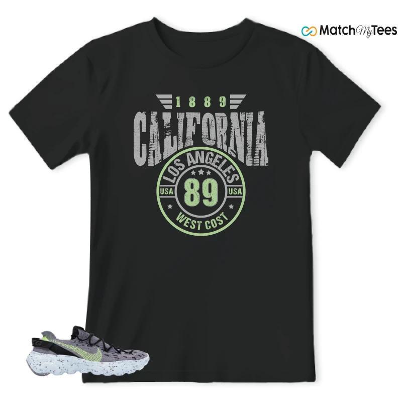NIKE SPACE HIPPIE 04 GREY VOLT (WOMEN'S) SNEAKER Matching Tees t-shirt