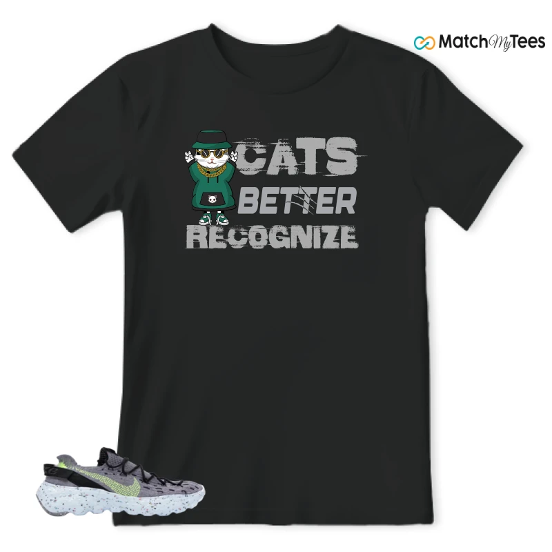 NIKE SPACE HIPPIE 04 GREY VOLT (WOMEN'S) SNEAKER Matching Tees t-shirt