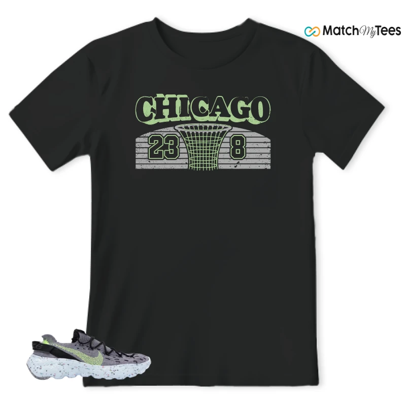 NIKE SPACE HIPPIE 04 GREY VOLT (WOMEN'S) SNEAKER Matching Tees t-shirt