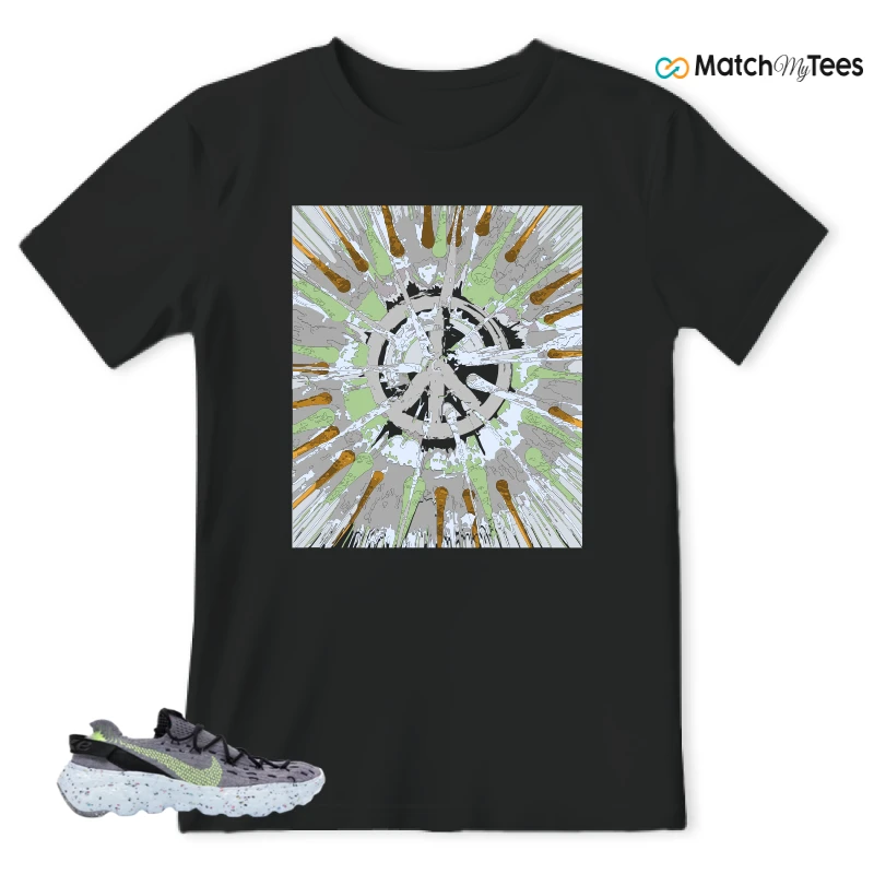 NIKE SPACE HIPPIE 04 GREY VOLT (WOMEN'S) SNEAKER Matching Tees t-shirt