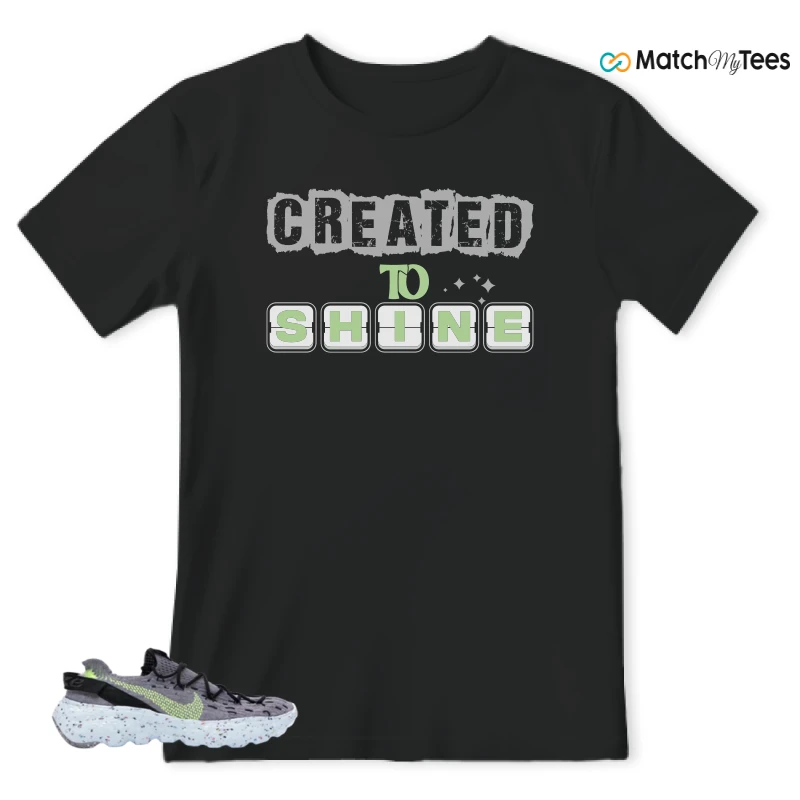 NIKE SPACE HIPPIE 04 GREY VOLT (WOMEN'S) SNEAKER Matching Tees t-shirt