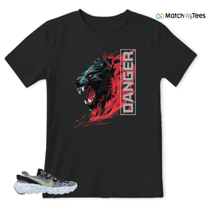 NIKE SPACE HIPPIE 04 GREY VOLT (WOMEN'S) SNEAKER Matching Tees t-shirt