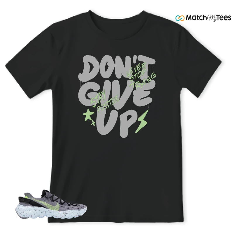 NIKE SPACE HIPPIE 04 GREY VOLT (WOMEN'S) SNEAKER Matching Tees t-shirt