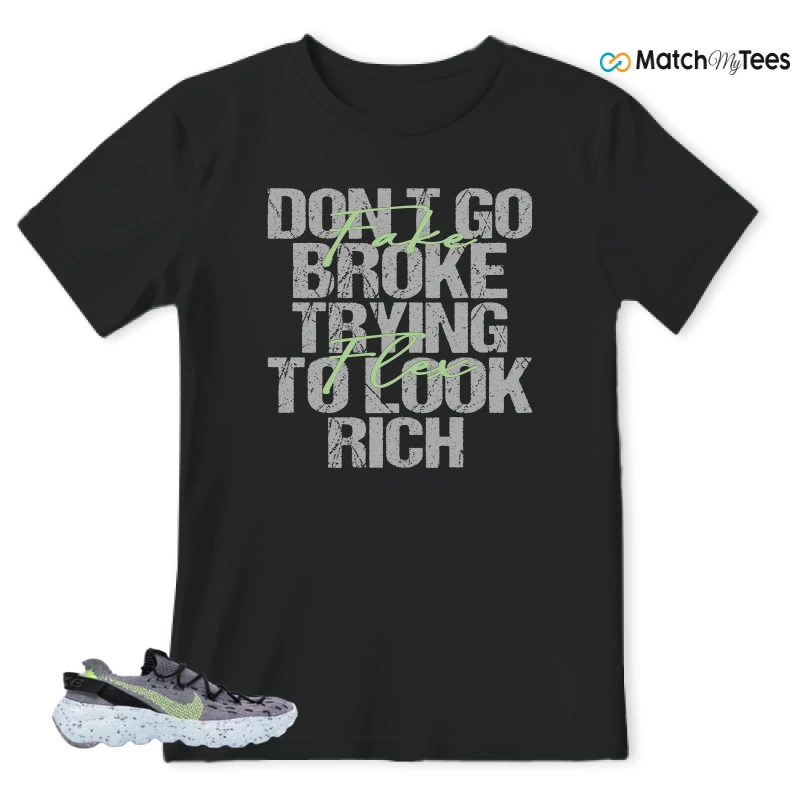 NIKE SPACE HIPPIE 04 GREY VOLT (WOMEN'S) SNEAKER Matching Tees t-shirt
