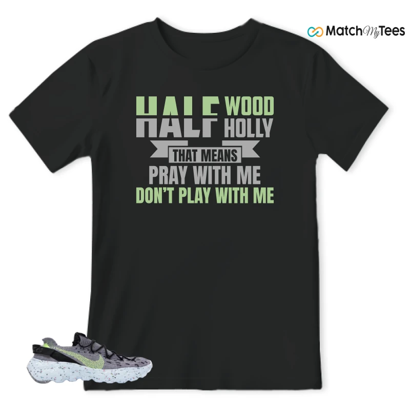 NIKE SPACE HIPPIE 04 GREY VOLT (WOMEN'S) SNEAKER Matching Tees t-shirt