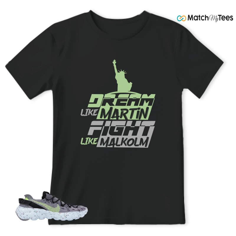 NIKE SPACE HIPPIE 04 GREY VOLT (WOMEN'S) SNEAKER Matching Tees t-shirt
