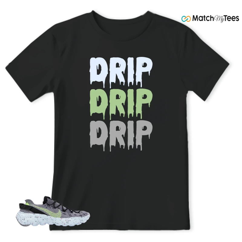 NIKE SPACE HIPPIE 04 GREY VOLT (WOMEN'S) SNEAKER Matching Tees t-shirt