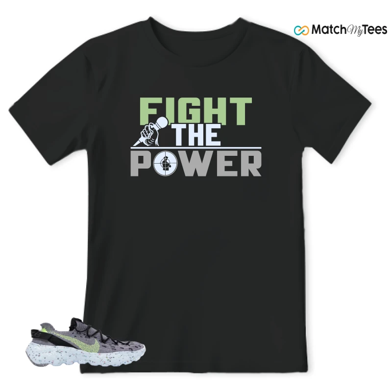 NIKE SPACE HIPPIE 04 GREY VOLT (WOMEN'S) SNEAKER Matching Tees t-shirt