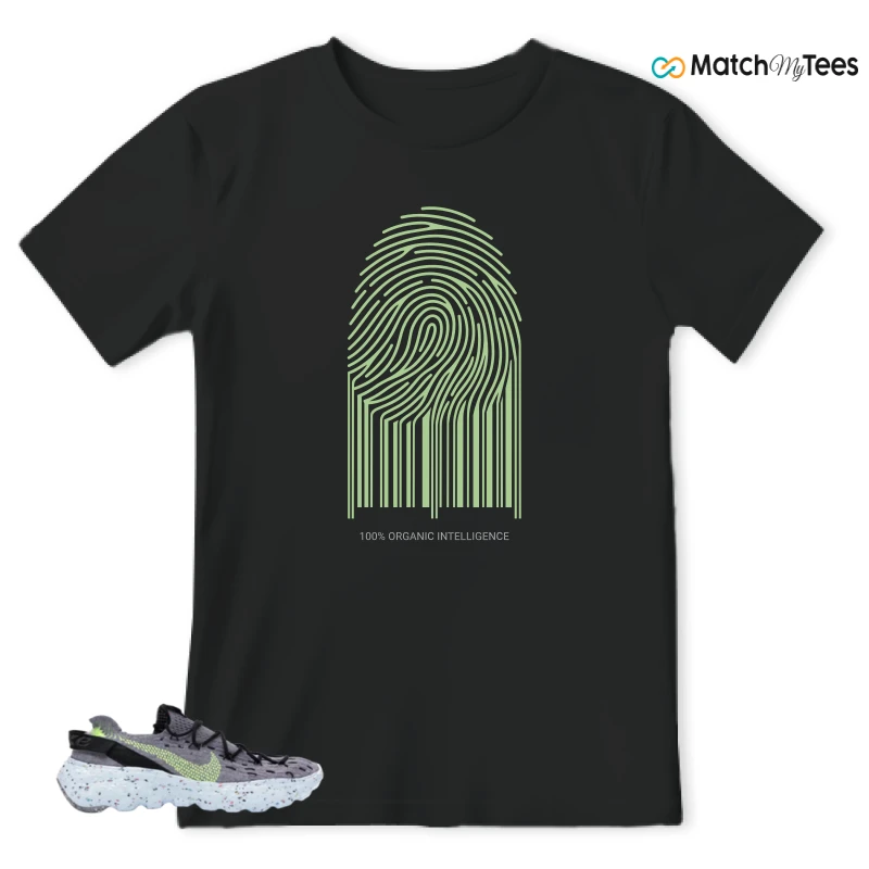 NIKE SPACE HIPPIE 04 GREY VOLT (WOMEN'S) SNEAKER Matching Tees t-shirt