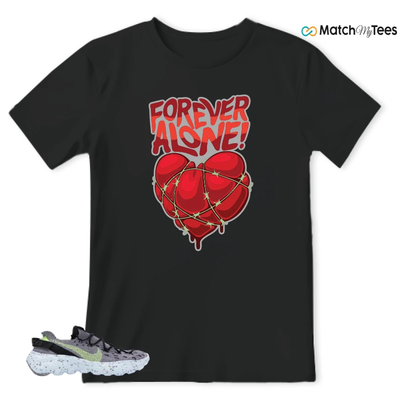 NIKE SPACE HIPPIE 04 GREY VOLT (WOMEN'S) SNEAKER Matching Tees t-shirt