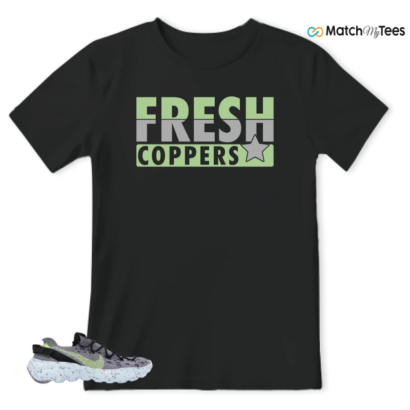 NIKE SPACE HIPPIE 04 GREY VOLT (WOMEN'S) SNEAKER Matching Tees t-shirt