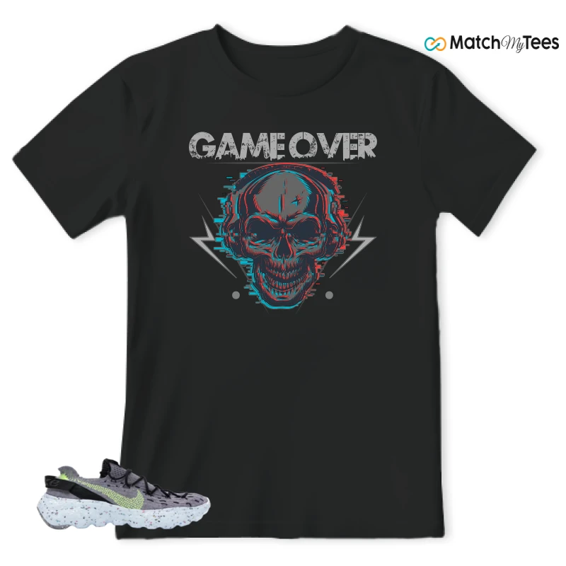 NIKE SPACE HIPPIE 04 GREY VOLT (WOMEN'S) SNEAKER Matching Tees t-shirt