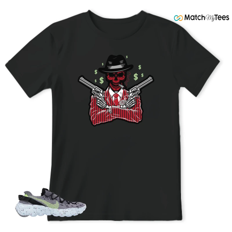 NIKE SPACE HIPPIE 04 GREY VOLT (WOMEN'S) SNEAKER Matching Tees t-shirt