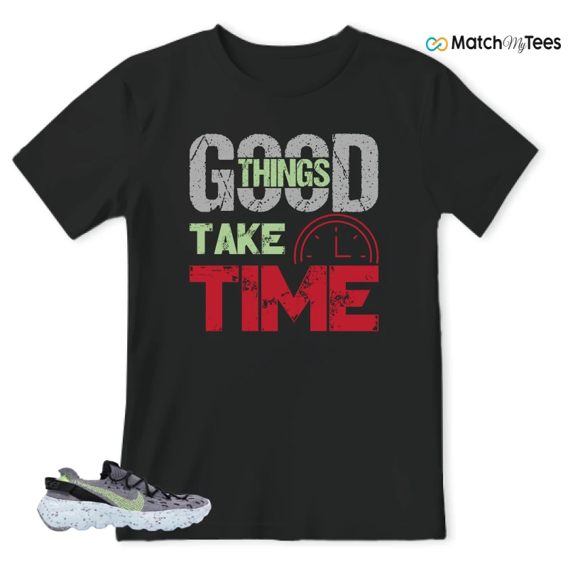 NIKE SPACE HIPPIE 04 GREY VOLT (WOMEN'S) SNEAKER Matching Tees t-shirt