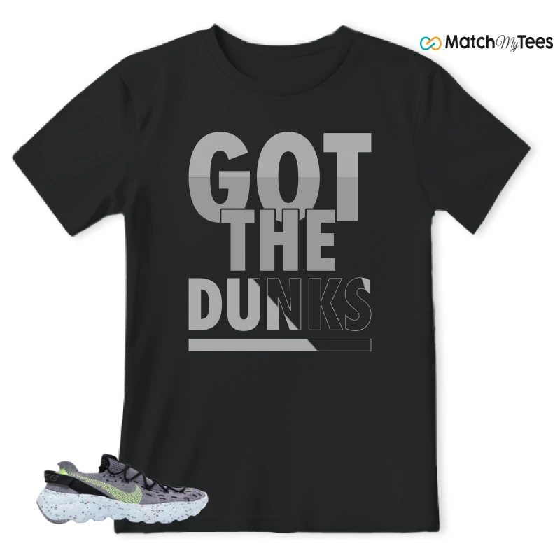 NIKE SPACE HIPPIE 04 GREY VOLT (WOMEN'S) SNEAKER Matching Tees t-shirt