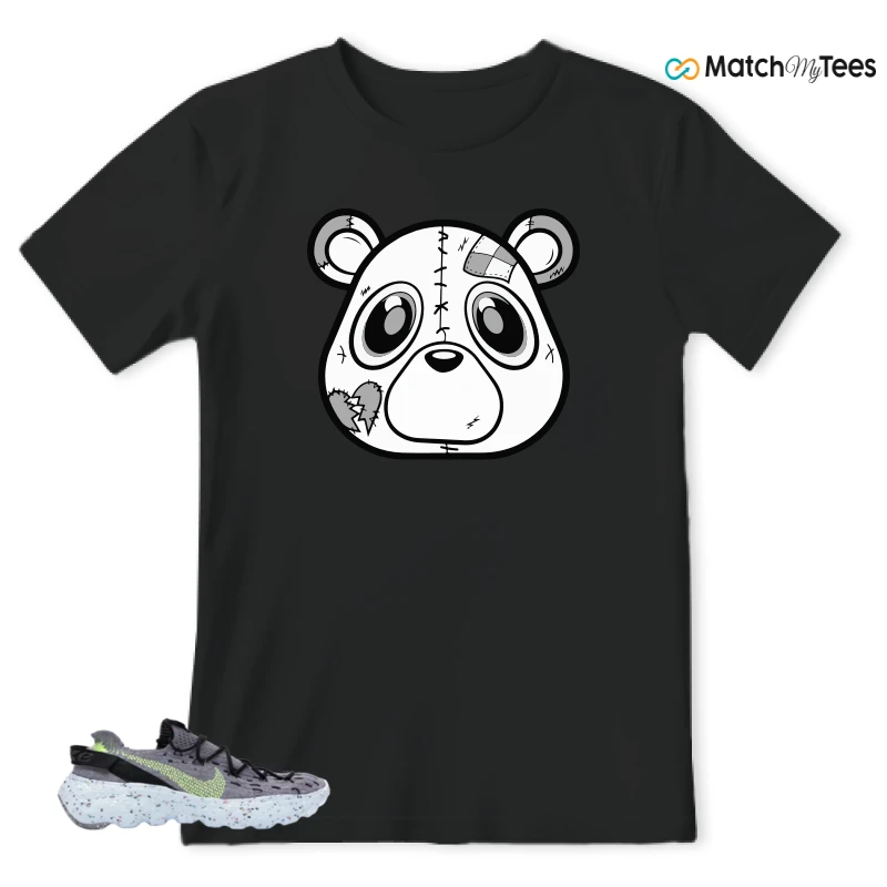 NIKE SPACE HIPPIE 04 GREY VOLT (WOMEN'S) SNEAKER Matching Tees t-shirt