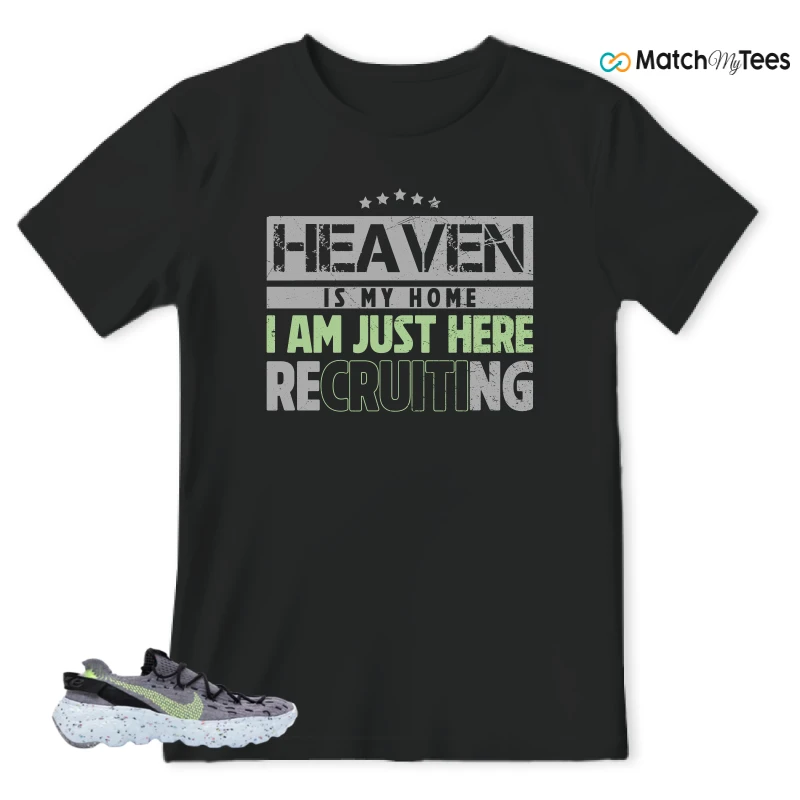 NIKE SPACE HIPPIE 04 GREY VOLT (WOMEN'S) SNEAKER Matching Tees t-shirt