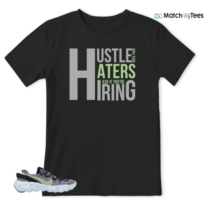 NIKE SPACE HIPPIE 04 GREY VOLT (WOMEN'S) SNEAKER Matching Tees t-shirt
