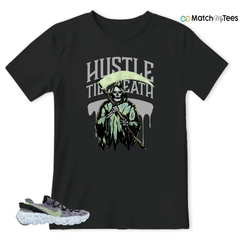 NIKE SPACE HIPPIE 04 GREY VOLT (WOMEN'S) SNEAKER Matching Tees t-shirt