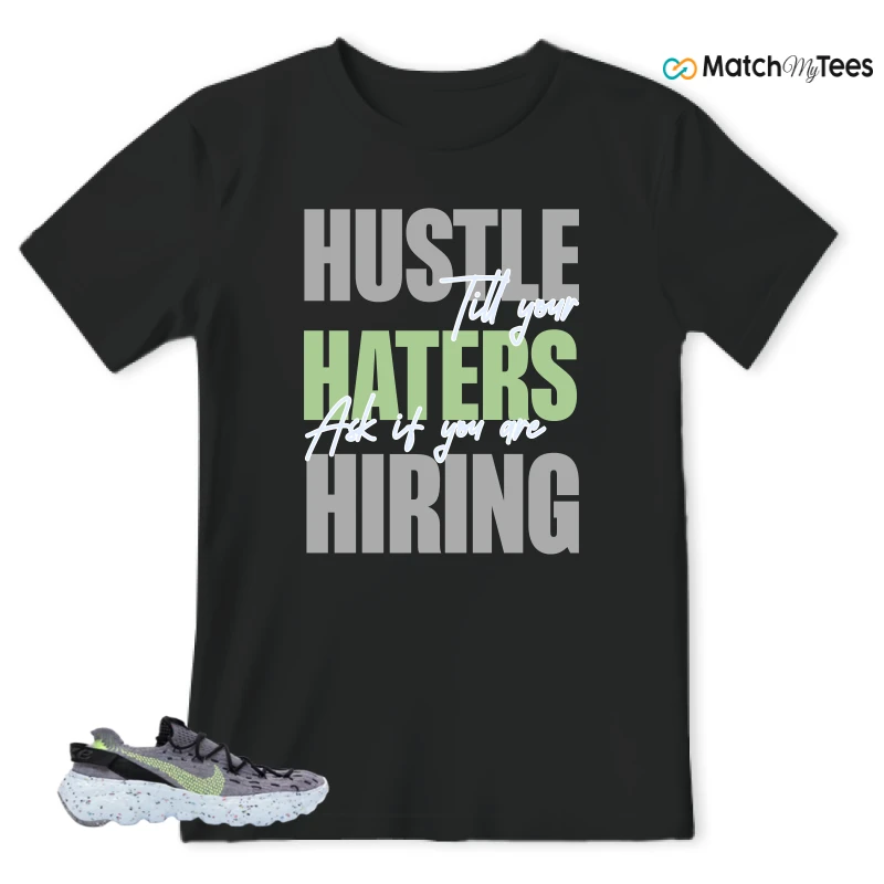 NIKE SPACE HIPPIE 04 GREY VOLT (WOMEN'S) SNEAKER Matching Tees t-shirt