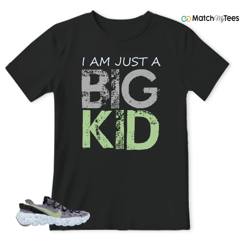 NIKE SPACE HIPPIE 04 GREY VOLT (WOMEN'S) SNEAKER Matching Tees t-shirt