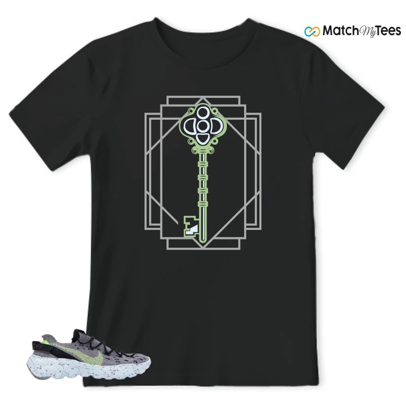 NIKE SPACE HIPPIE 04 GREY VOLT (WOMEN'S) SNEAKER Matching Tees t-shirt