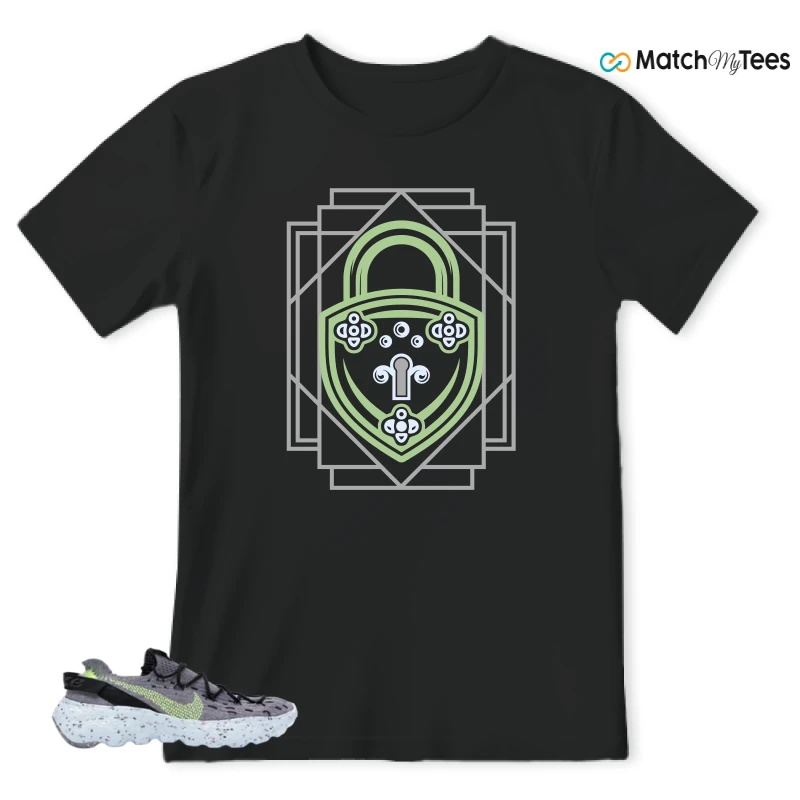 NIKE SPACE HIPPIE 04 GREY VOLT (WOMEN'S) SNEAKER Matching Tees t-shirt
