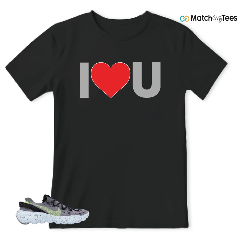 NIKE SPACE HIPPIE 04 GREY VOLT (WOMEN'S) SNEAKER Matching Tees t-shirt