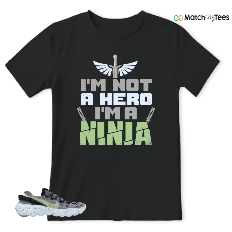 NIKE SPACE HIPPIE 04 GREY VOLT (WOMEN'S) SNEAKER Matching Tees t-shirt