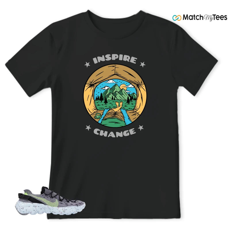 NIKE SPACE HIPPIE 04 GREY VOLT (WOMEN'S) SNEAKER Matching Tees t-shirt