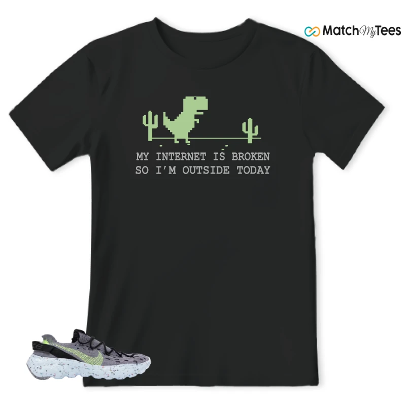 NIKE SPACE HIPPIE 04 GREY VOLT (WOMEN'S) SNEAKER Matching Tees t-shirt