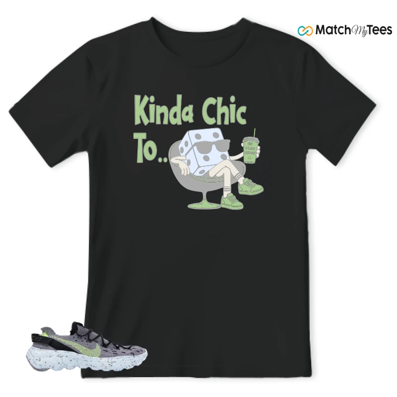NIKE SPACE HIPPIE 04 GREY VOLT (WOMEN'S) SNEAKER Matching Tees t-shirt