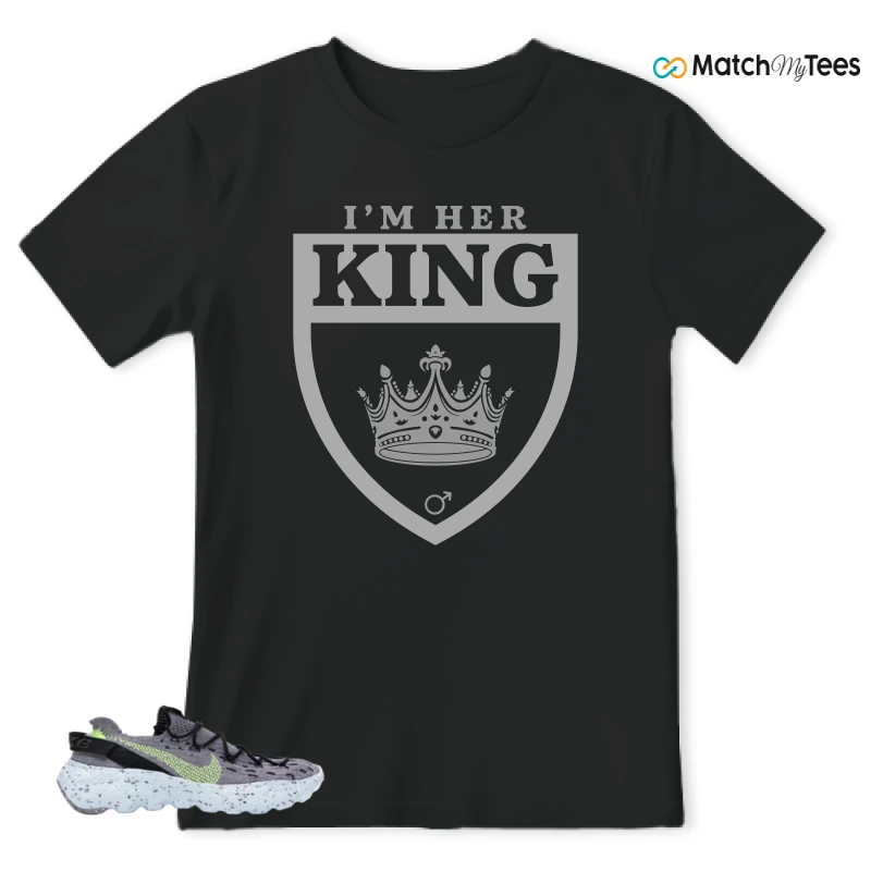 NIKE SPACE HIPPIE 04 GREY VOLT (WOMEN'S) SNEAKER Matching Tees t-shirt