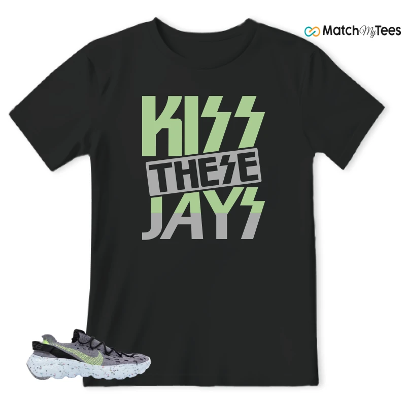 NIKE SPACE HIPPIE 04 GREY VOLT (WOMEN'S) SNEAKER Matching Tees t-shirt