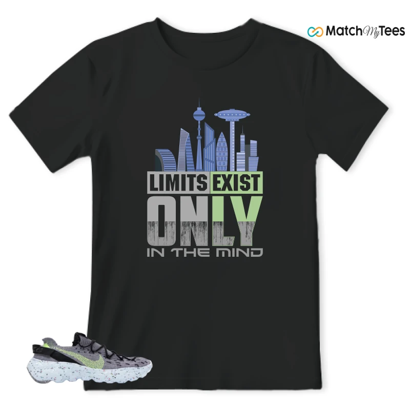 NIKE SPACE HIPPIE 04 GREY VOLT (WOMEN'S) SNEAKER Matching Tees t-shirt