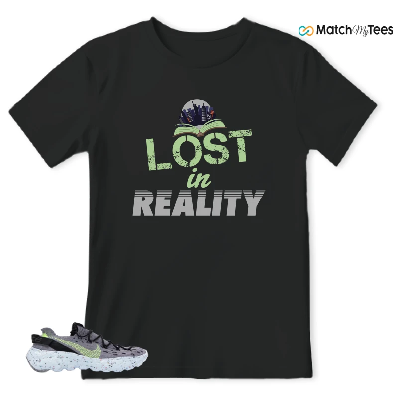 NIKE SPACE HIPPIE 04 GREY VOLT (WOMEN'S) SNEAKER Matching Tees t-shirt