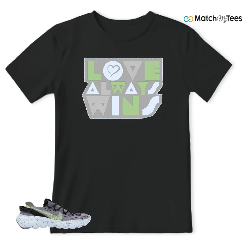 NIKE SPACE HIPPIE 04 GREY VOLT (WOMEN'S) SNEAKER Matching Tees t-shirt
