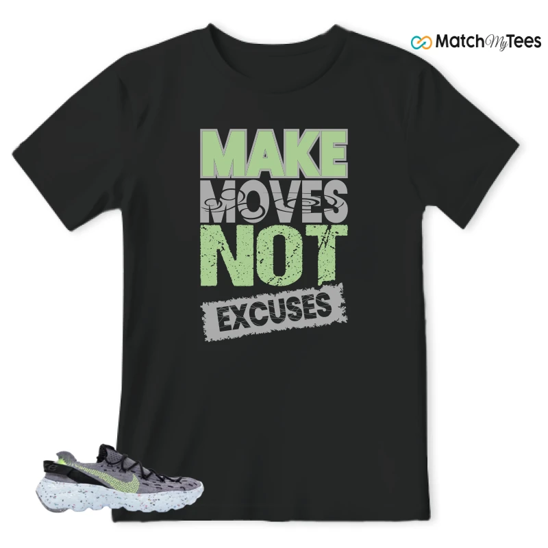 NIKE SPACE HIPPIE 04 GREY VOLT (WOMEN'S) SNEAKER Matching Tees t-shirt