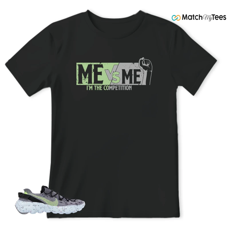 NIKE SPACE HIPPIE 04 GREY VOLT (WOMEN'S) SNEAKER Matching Tees t-shirt