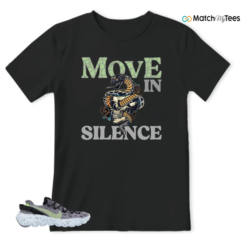 NIKE SPACE HIPPIE 04 GREY VOLT (WOMEN'S) SNEAKER Matching Tees t-shirt