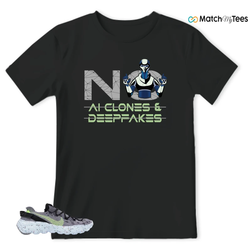NIKE SPACE HIPPIE 04 GREY VOLT (WOMEN'S) SNEAKER Matching Tees t-shirt