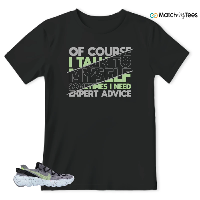 NIKE SPACE HIPPIE 04 GREY VOLT (WOMEN'S) SNEAKER Matching Tees t-shirt
