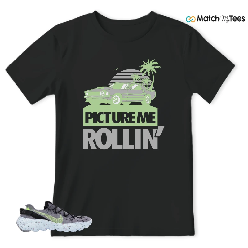 NIKE SPACE HIPPIE 04 GREY VOLT (WOMEN'S) SNEAKER Matching Tees t-shirt