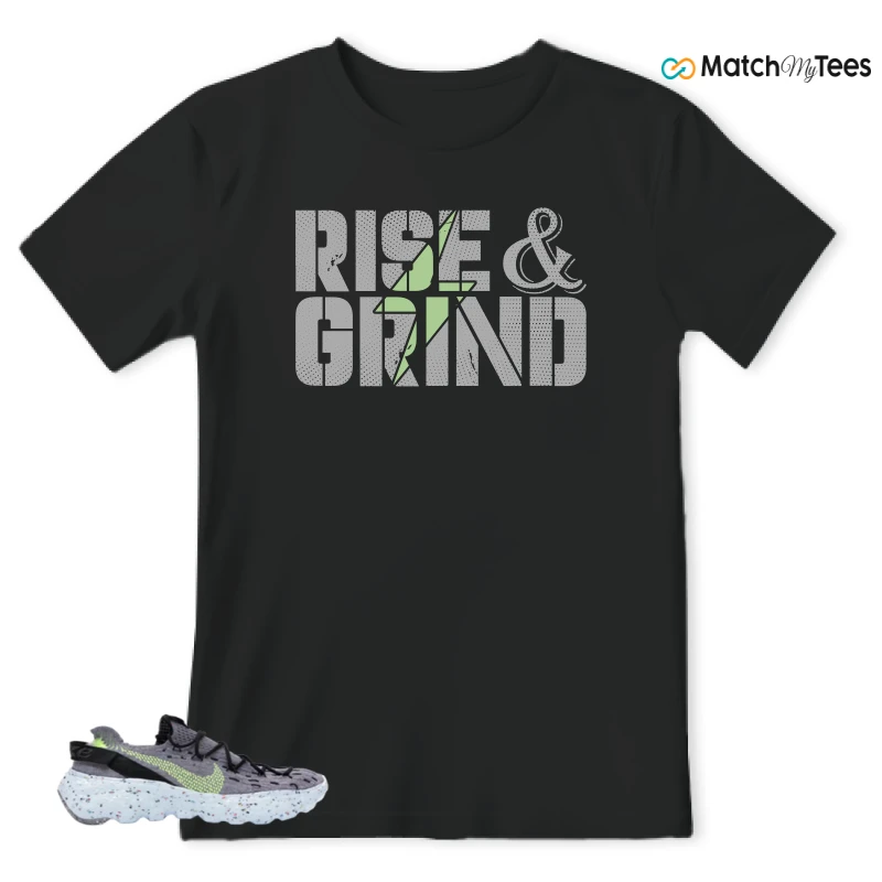 NIKE SPACE HIPPIE 04 GREY VOLT (WOMEN'S) SNEAKER Matching Tees t-shirt
