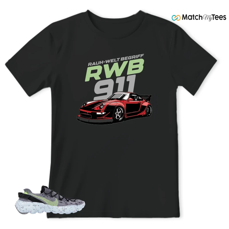 NIKE SPACE HIPPIE 04 GREY VOLT (WOMEN'S) SNEAKER Matching Tees t-shirt