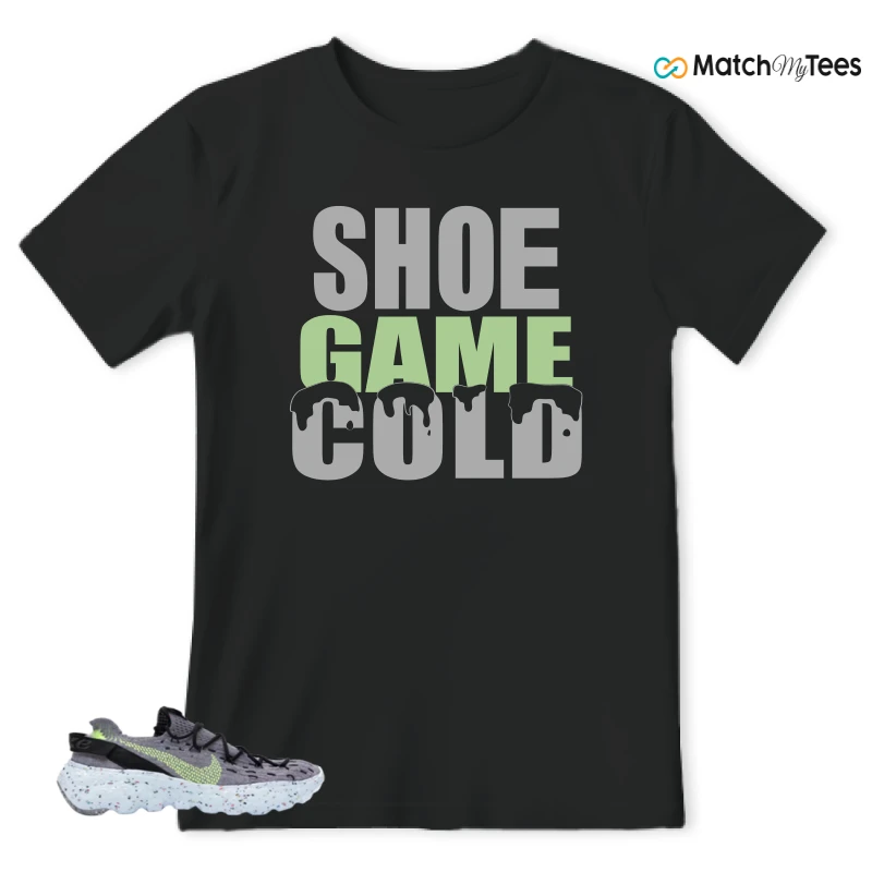 NIKE SPACE HIPPIE 04 GREY VOLT (WOMEN'S) SNEAKER Matching Tees t-shirt